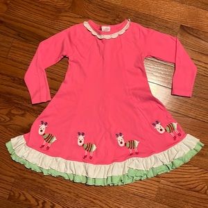 Lemon loves Lime reindeer Christmas dress size 5